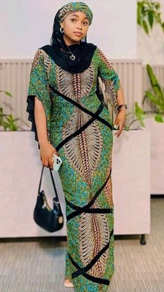 Ankara Muslim Dress Styles, Kampala Gown Style, Ankara Boubou, Arewa Ankara Styles, Bubu Ankara Gown Styles, Bubu Dress, Kampala Styles For Women In Nigeria, Latest Kampala Long Gown Styles