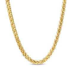 Stylish and sophisticated, this chain necklace pairs with casual or formal attire. Fashioned in warm 14K gold, this men's 4.5mm-wide Franco snake chain necklace features a diamond-cut finish. The necklace measures 28.0 inches in length and secures with a lobster claw clasp. Gold Jewels Design, Mens Sterling Silver Necklace, Jewelry Advice, Mens Gold Jewelry, Snake Chain Necklace, Gold Chains For Men, Peoples Jewellers, Diamond Jewelry Designs, Gold Chain Jewelry