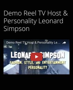 an ad for the tv show lemonapple simpson, with text that reads demo reel host &