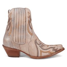 The Bristol boot from Dan Post is versatile and stylish choice embodying the western style. The 6-inch Bristol boot features a snip toe and medium cowboy heel to offer classic silhouette. Size: 10 M.  Color: Beige.  Gender: female.  Age Group: adult.  Pattern: embroidered. Cowboy Casual, Tall Heeled Boots, Dresses With Cowboy Boots, Dan Post Boots, Winter Heels, Dan Post, Zipper Heels, Western Booties, Fringe Boots