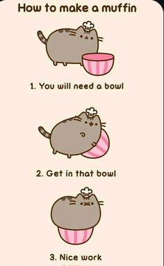 the instructions for how to make a muffin