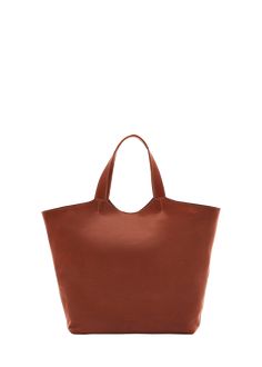 "Find IL BISONTE Le Laudi Leather Tote Bag on Editorialist. Il Bisonte \"Le Laudi\" shoulder bag in vachetta leather Flat shoulder straps, 7.5\" drop/ 16.2\"L Open top with magnetic closure Interior, one slip pocket Lining: Suede Approx. 15.4\"H x 20.5\"W x 3.1\"D Item Weight (Lbs.): 2.0 Made in Italy" Dark Tan Leather Bag For On-the-go, Brown Smooth Grain Bucket Bag For Work, Cognac Textured Leather Shoulder Bag For On-the-go, Brown Leather-lined Bucket Bag For Work, Daily Use Cognac Shoulder Bag With Textured Leather, Everyday Cognac Textured Leather Bag, Cognac Textured Leather Bag For On-the-go, Elegant Cognac Bucket Bag For On-the-go, Cognac Smooth Grain Bag For Work