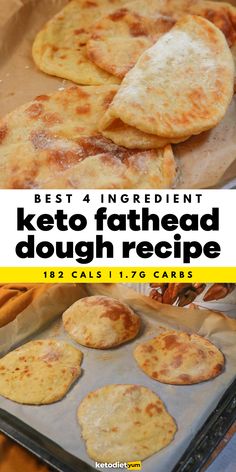 EASY Fathead Dough Recipe (4 Ingredients) - This is the only keto fathead dough you will ever need. Making keto pastry is no longer a struggle! Versatile and easy to make it will become your go-to base for all recipes that require dough. It’s a great recipe that is low carb and keto made with mozzarella and cream cheese. Keto Fathead Dough, Fathead Dough Recipe, Fathead Dough, Diet Breakfast, Low Carb Bread, Keto Bread, Low Carb Keto Recipes, Dough Recipe