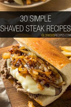 Shaved Steak Recipes Shaved Steak Recipes, Shaved Steak Recipe, Shaved Steak, Philly Sandwich, Delicious Tacos, Ground Beef Pasta, Beef Pasta, Clam Recipes