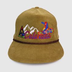 Custom Embroidery Ready To Ship Colorado Snowboarding, Color Free, Custom Embroidery, Snapback Cap, Snowboarding, Forest Green, Old School, Caps Hats, Blue Black