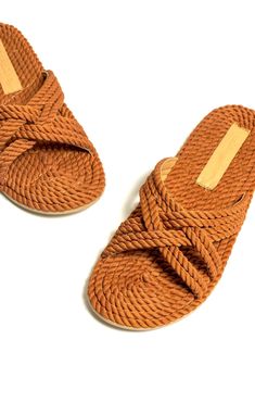 salt+umber sustainably and ethically handmade sandal Rope Sandals, Handmade Sandals, Slide On, On Design, Handmade Accessories, Shoe Game, Sandal Espadrille, Slide Sandals, Slip On Sandal