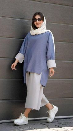 Sky Blue Shirt, Modest Fashion Hijab