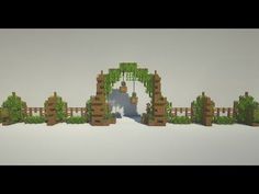 Garden Wall Minecraft, Minecraft Hedge Maze, Minecraft Hedge Fence, Minecraft Community Ideas, Minecraft Stairs Outside, Minecraft Garden Decorations, Minecraft Fence Designs, Minecraft Path Design, Fence Design Minecraft