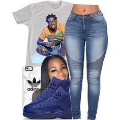 A fashion look from February 2017 featuring Casetify tech accessories. Browse and shop related looks. Swagger Outfits, Ootd School, Baddie Clothes, Champion Clothing, Bts Outfits, Slay Outfits, Lit Outfits, Jordan Outfits, Pretty Pins