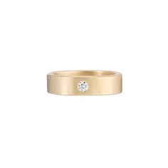 This 6mm wide solid gold round band is available in sizes 5.0 – 13.0 (including half sizes) and comes with a flush set diamond in a 3.0mm diameter size. Materials: 14k yellow gold and a lab created diamond. All materials are hypoallergenic. This ring was designed in Asbury Park and is handmade in our Upstate New York production studio. Each band is made to order and takes 3 to 5 weeks for delivery. After your order is placed we will send you a sizing kit to try at home to get the perfect size be Flush Set Diamond, Asbury Park, Solid Gold Band, Lab Created Diamonds, Gold Bands, Solid Gold, Yellow Gold, Wedding Rings, Engagement Rings