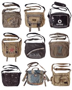 vintage messenger bags Bags Cute, Dr Shoes, Estilo Hippie, Neue Outfits, Estilo Punk, Swaggy Outfits, Mode Inspo, 가을 패션