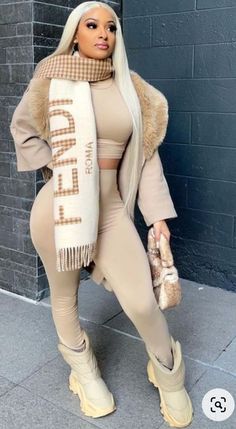 Valentines Outfit Ideas For Women Winter, Two Piece Winter Outfit, Fall Winter Outfits Baddie, Baddie Valentines Day Outfit, Jeans Outfit Concert, Concert Outfit Ideas Aesthetic, Shirt Dress With Leggings, Shirts To Wear With Leggings, Asics Outfit