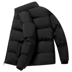 Men Winter Warm Down Jacket Ski Snow Thick Hooded Puffer Coat Quilted Zip OutwearSpecifications: 100% Brand new and high quality. Size:M,L,XL, Color: black, Material: Fabrics Sleeve length:long sleeve Neckline:hooded Pattern:solid color Season:winter Note:  1.Due to the light and screen difference, the item's color may be slightly different from the pictures. Please understand.  2.Please allow 2-3% error due to manual measurement.Please make sure you don’t mind before you mid. 3.Size doesn’t fit all.Please carefully check size chart and select the size based on your real size. Wash before wear Cold gentle machine wash Do not bleach Do not tumble dry  Drip dry Color Season, Warm Down, Warm Jacket, Drip Dry, Season Winter, Men Winter, Puffer Coat, Warm Winter, Down Jacket