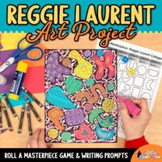 the cover of roll - a - masterpiece reggie laurent collages