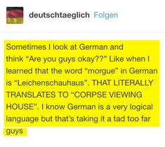 the german language has been changed to be very confusing