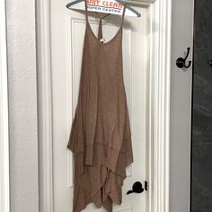 Bronze/Taupe Knit, Asymmetrical Dress Free People Dresses, Asymmetrical Dress, Free People Dress, Knit Dress, Colorful Dresses, Free People, Midi Dress, Womens Dresses, Knitting