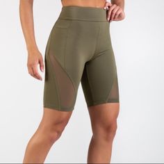 Gymshark Elevate Shorts Green In Size Small Never Worn Just Folded Up In My Activewear Drawer. Questions? Leave A Comment Below! Khaki Athletic Shorts With Built-in Liner, Stretch Athleisure Khaki Shorts, Athleisure Stretch Khaki Shorts, Stretch Khaki Athleisure Shorts, Stretch Khaki Shorts For Athleisure, Green High Waist Sporty Athletic Shorts, Sporty High Waist Green Athletic Shorts, Green High Waist Athletic Shorts, High Waist Green Workout Shorts