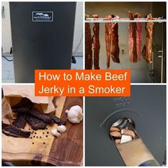 how to make beef jerk in a smoker