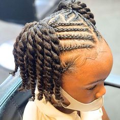 40 Easy Two-Strand Twists Winter Hairstyles for Black Girls Age 4-13 Years - Coils and Glory Hair Styles For Little Black Girls Kids Twists, Girls Twist Hairstyles Kids Black, Two Strand Twist Natural Hair Kids, Girl Twist Hairstyles Kids Black Little, Two Strand Twist Ponytail, Toddler Twist Hairstyles Black Hair, Twist Hairstyles For Kids, Twist Hairstyle Kids, Baby Girl Hairstyles Curly