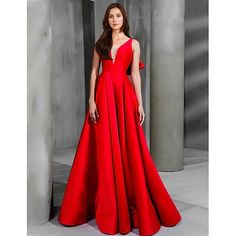 Silhouette:A-Line; Hemline / Train:Floor Length; Closure:Zipper UP; Built-In Bra:Yes; Embellishment:Bow(s); Fabric:Satin; Sleeve Length:Sleeveless; Tips:Colors may vary slightly due to different monitor settings,Professional dry cleaner only; Boning:No; Style:Elegant; Occasion:Formal; Neckline:V Neck; Front page:Evening Gown; Listing Date:09/04/2024; Bust:null; Hips:null; Hollow to Floor:null; Waist:null Sleeveless Evening Dress For Banquet Holiday, Sleeveless Christmas Wedding Gown, Sleeveless Evening Dress For Holiday, Sleeveless Maxi Dress For Evening Holiday Events, Sleeveless Maxi Dress For Evening Holiday, Sleeveless Christmas Prom Dress, Sleeveless Holiday Banquet Dress, Sleeveless Prom Gown For The Holiday Season, Sleeveless Prom Gown For Holiday