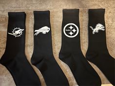 Wedding day sports team dress socks  LOTS of teams to choose from Perfect gift idea for groomsmen DIY proposal gift  ⭐️ Every item is made with ♥️, customized to your liking  ⭐️ NO CANCELLATIONS.... please read each listing carefully  ⭐️ Handmade items may take longer to ship, please notify me of any time constraints! ⭐️ All customized items are printed to order especially for you & are a FINAL SALE  ⭐️ Please message me with any questions before purchasing, We are here to answer any questions you might have! DELIVERY TIMES ⭐️ Although we cannot guarantee specific delivery dates, feel free to message us for other expedited shipping options. ⭐️ PLEASE PLACE ORDERS IN ENOUGH TIME FOR DELIVERY  As stated in Etsy's buyer policies (https://www.etsy.com/legal/buyers/?ref=list), sellers cannot be Socks Logo, Groomsmen Socks, Proposal Gifts, Sport Dress, Dress Socks, Sports Gifts, Groomsman Gifts, Clothes Gift, Sports Team