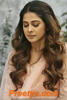 Hairstyles Chic Locks Lounge Where Style Meets Every Strand Preetys.com Outer Curls Hairstyle, Open Hairstyles For Round Face, Soft Curls Hairstyles Indian, Hairstyle For Round Face Shape Indian, Desi Wedding Guest Hairstyles, Jennifer Winget Hairstyles, Vision Pictures, Soft Curl Hairstyles, Engagement Hairstyle