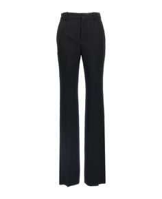 Saint Laurent Tuxedo Pants | italist Tuxedo Pants, Saint Laurent Paris, Pleats Please Issey Miyake, Zimmermann Dress, Androgynous Fashion, Jeans Jumpsuit, Sneaker Wedge, Skirt Suit, French Design