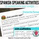 Spanish Food Vocabulary, Spanish Food Unit, Food Vocabulary, Speaking Activities, Spanish Words, Find Someone Who, Spanish Food, How To Speak Spanish, Vocabulary Words