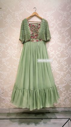 Brook by Mrunalini Rao  Contact: enquiry.mrunalinirao@gmail.com Mrunalini Rao, Simple Anarkali, Hand Embroidery Work, Chinese Embroidery, Happy Clothes, Blush Pink Color, Sari Dress, Long Dress Design, Kurti Design