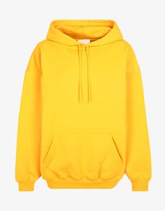 Sweat à Capuche Jaune - Lasourcedustyle Hooded Jumper, Yellow Hoodie, Hoodie Xxl, Full Look, Knitwear Design, Orange Gold, Batwing Sleeve, Bike Shorts, Long A Line