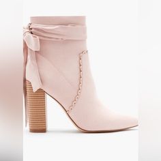 Brand New, In The Box Blush Pink Heeled Bootie Is Perfect For Every Season! Light Peach Color, Just Fab Shoes, Light Peach, Pink Heels, Fashion Killa, Boot Sandals, Shoes Heels Boots, The Box, Bootie