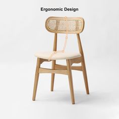 an ergonomic design chair with the seat up