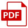 a red file with the word pdf in white letters on it and an image of a