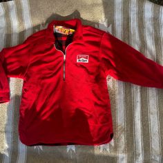 Nwt No Signs Of Damage Super Soft 1/4 Zip, Zip Ups, Men Sweater, Man Shop, Signs, Red, Color