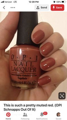 Fall Nails Ideas, Chicken Peppers, Pretty Fingers, Opi Polish, Opi Nail Colors, Nails Opi, Fingernail Designs, Laundry Solutions, Sns Nails