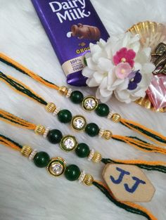 Rakhi Designs Handmade 2023, Rakhi Rasin, Crochet Projects For Kids, Baby Crochet Sweater, Crochet Rakhi, Crochet Valentines Ideas, Rakhi 2023, Nath Design, Rakhi 2024