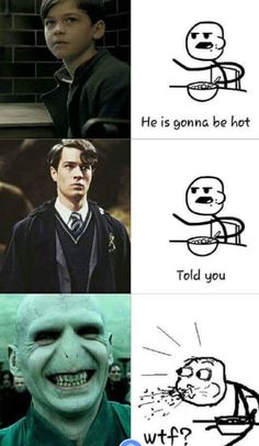 the faces of harry potter and his friends