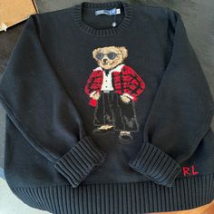 Sold Out Everywhere! Perfect For Your Holiday Parties This Season - Will Ship As Early As Possible So You Can Get It In Time For Christmas! Ralph Lauren Bear Sweater, Ralph Lauren Bear, 2023 Color, Bear Sweater, Polo Ralph Lauren Sweater, Polo Ralph Lauren Women, Vintage Polo Ralph Lauren, Polo Bear, Ralph Lauren Boys