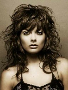 Messy Curly Hair, Wavy Curly Hair, Hair Affair, Haircuts For Medium Hair, Shag Haircut, Curly Hair With Bangs, Haircuts For Long Hair