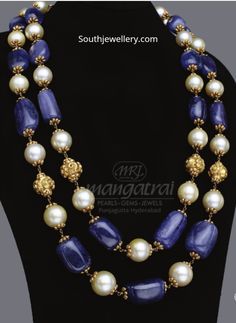 Poosala Haram, Beads Jewelry Indian Gold, Nakshi Balls, Purple Beaded Jewelry, Boy Jewelry, Pearl Mala, Antique Necklaces Design, Jewellery Bridal, Beads Mala