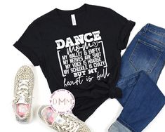 Dance Tshirt Ideas, Mom Graphic Tees, Shirt Display, Aunt Shirts