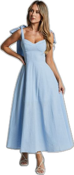 Off-shoulder Midi Dress With Ruched Bodice For Summer, Summer Off-shoulder Midi Dress With Ruched Bodice, Light Blue Ruched Bodice Dress For Summer, Light Blue Off-shoulder Midi Dress, Light Blue Ruched Bodice Summer Dress, Light Blue Summer Dress With Ruched Bodice, Light Blue Dress With Sweetheart Neckline For Summer, Summer Fitted Bodice Solid Midi Dress, Solid Color Midi Dress With Fitted Bodice For Summer