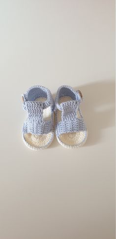 May your baby's feet be healthy and happy with these crochet baby sandals that will suit your baby very well! You can use these stylish crochet baby shoes, which will make your baby's feet comfortable, throughout the year. ✓ Hand-knitted baby sandals for newborn are ideal for sunbathing your baby in spring and summer. It also allows the feet of babies to breathe at home in winter. ✓ It is knitted from anti-allergic cotton baby yarn. It's so soft! It hugs your baby's foot and grips it softly. ✓ Double-soled crochet baby sandals stretch and take shape according to the baby's feet. It is possible to adjust the width you want by passing the button on the wrist through the gaps in the knitting. You can choose a color from the drop-down list. The sole will be white, the other parts will be made Home In Winter, Shoes Crochet, Crochet Baby Sandals, Stylish Crochet, Crochet Sandals, Baby Sandals, Crochet Baby Shoes, Newborn Crochet, Healthy And Happy