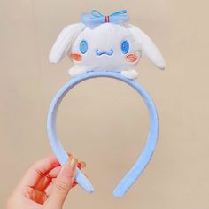 Sanrio Fits, Cinnamoroll Things, Kuromi Headband, Cinnamoroll Stuff, Doll Headband, Cartoon Ears, Hairpin Accessories, Hero Team, Cat Ears Headband