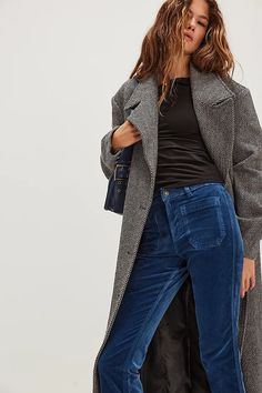 High Time Velvet Kick Flare Pants | Free People Fall Flare Pants With Button Closure, Flare Pants With Button Closure For Fall, Winter Wide Leg Corduroy Jeans, Kick Flare Pants, High Times, Kick Flares, Boho Clothing, Flare Pants, Boho Outfits