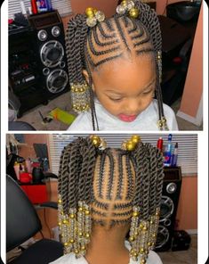 Little Black Girls Braided Hairstyles For Kids Natural, Black Baby Girl Hairstyles Braids, Cornrow Hairstyles For Black Kids, Toddler Hairstyles Girl Braids, Little Black Girls Hairstyles For Kids, Natural Hairstyles For Black Kids, Black Girls Hairstyles For Kids, Children Braids