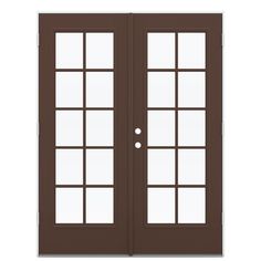 Outswing French Doors Double Patio Doors, French Patio, French Exterior, French Doors Patio, Wood Cladding, Fiberglass Door, South Central, Patio Door, French Doors Interior