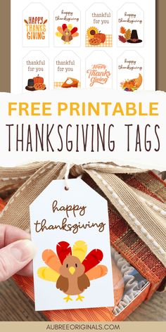 free printable thanksgiving tags are perfect for gifting this year and they're easy to make