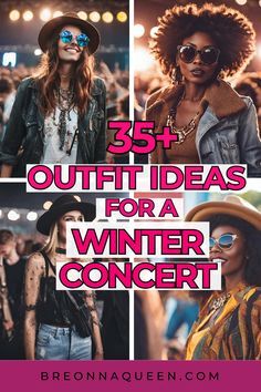 Marc Anthony Concert Outfit, Blues Concert Outfit, Winter Music Festival Outfit, Dan And Shay Concert Outfit, Sam Hunt Concert Outfit, Winter Concert Outfit Night Cold, Winter Concert Outfit Ideas