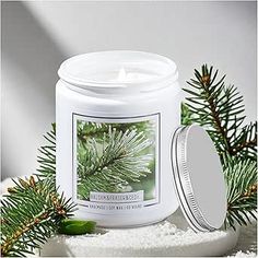 Cedar Christmas Tree, Pine Scented Candle, Candles Design, Pine Candle, Christmas Tree Scent, Specialty Candles, Christmas Scented Candles, Candles Scented, Jar Design